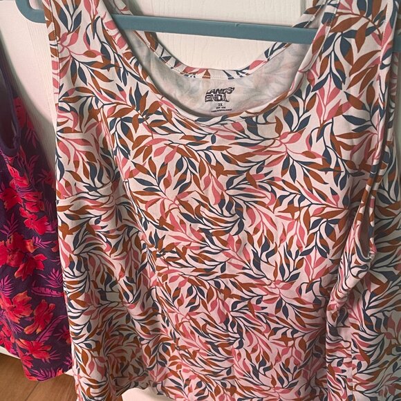 Lands End Cotton Tank Top Bundle Size 2X - Picture 6 of 6